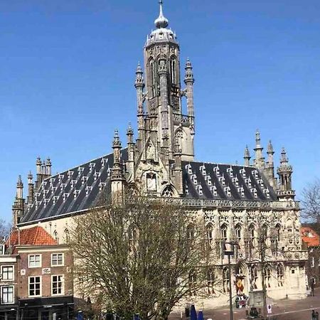 Zonnige Frisse Studio De Gouden Parel In Hartje Middelburg Kültér fotó