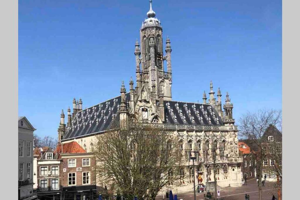 Zonnige Frisse Studio De Gouden Parel In Hartje Middelburg Kültér fotó