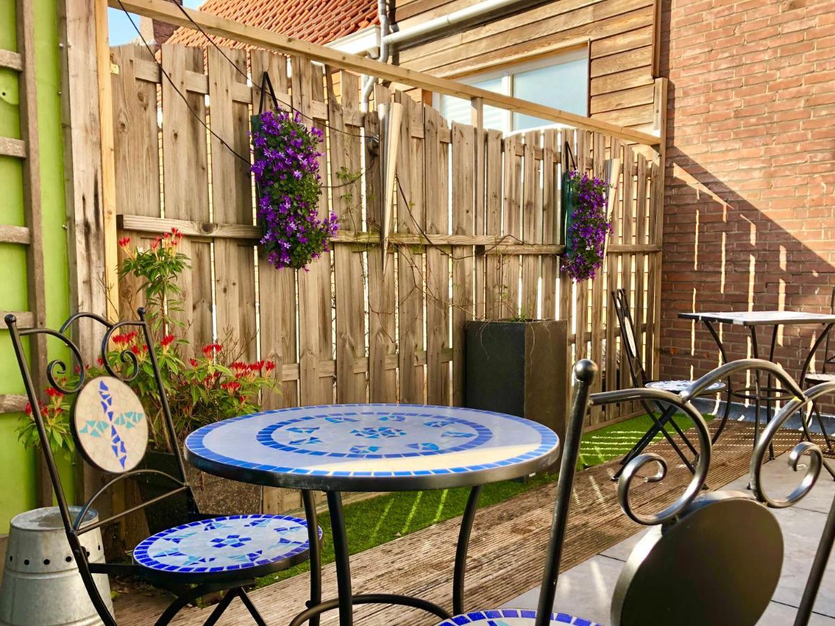 Zonnige Frisse Studio De Gouden Parel In Hartje Middelburg Kültér fotó